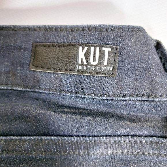 NWT Kut From The Cloth"The Toothpick Skinny"Plus-size Mia dark metallicfin. jean - Picture 10 of 13